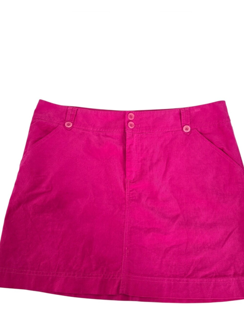 NWT Lilly Pulitzer Margie Cotton Corduroy Skirt Tea Rose Pink Size 8 Preppy